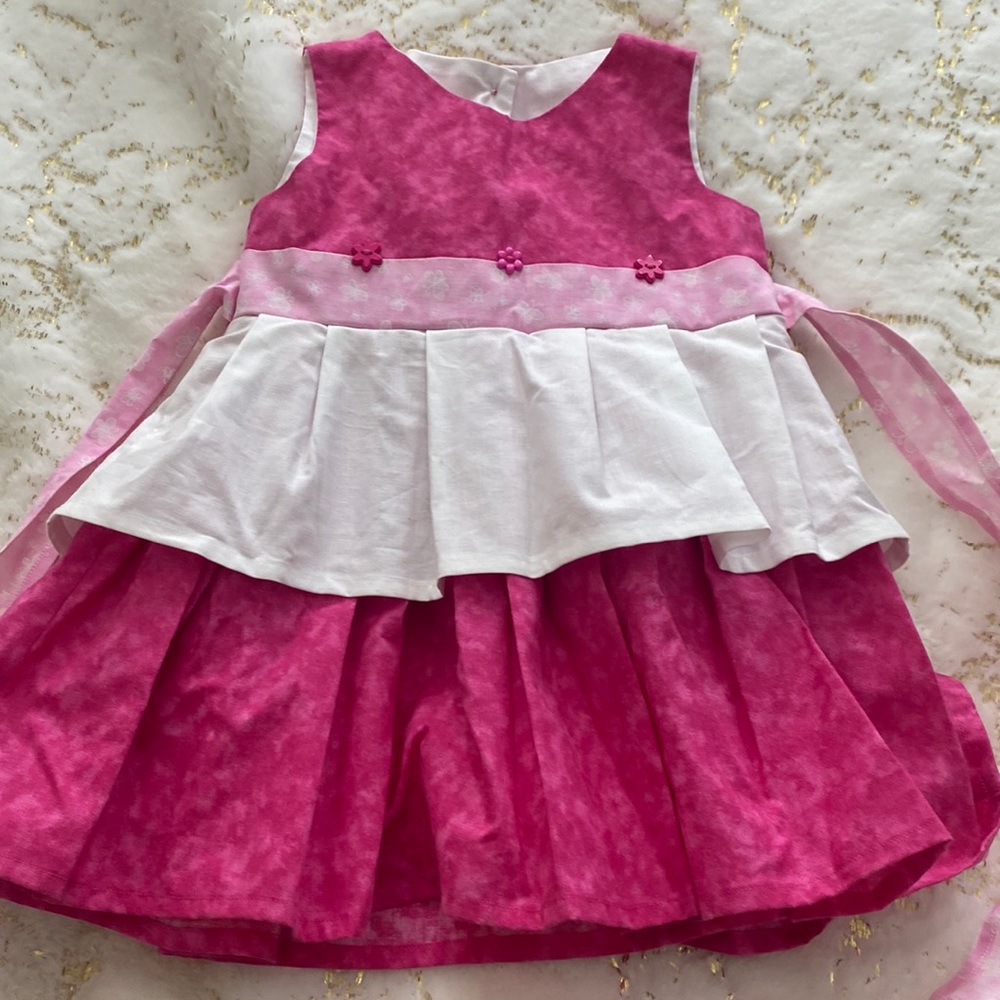 Pink toddlers dress
